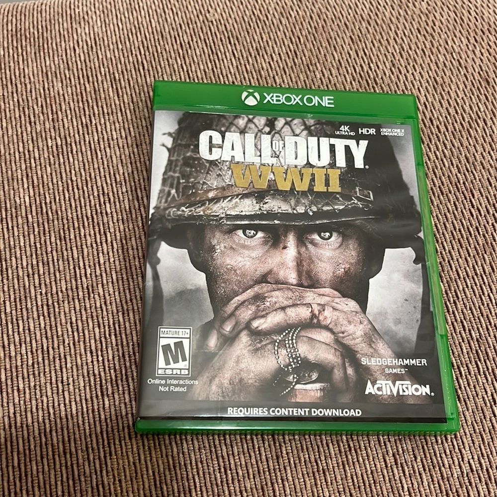 Xbox One Call of Duty WWII Game